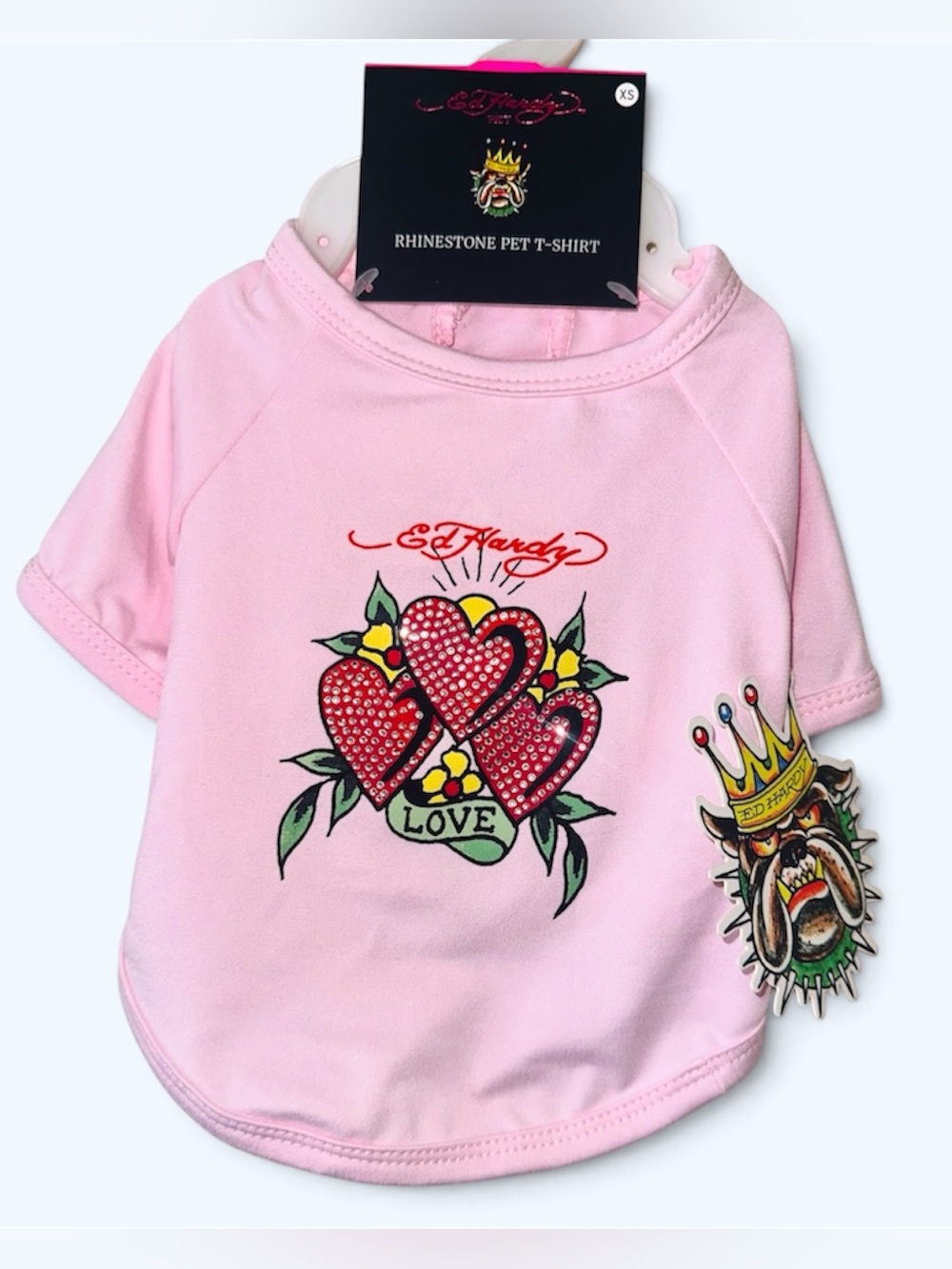 NWT Ed Hardy Dog Shirt